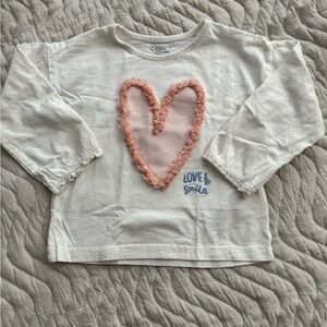 Toddler girl long sleeve tshirt 12-18m